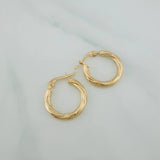 Candongas Mary 1.4gr / 3/4 in / Oro Amarillo 18K $