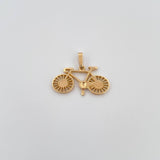 Dije Bicicleta 3gr / 2.5cm / Oro Amarillo 18K &