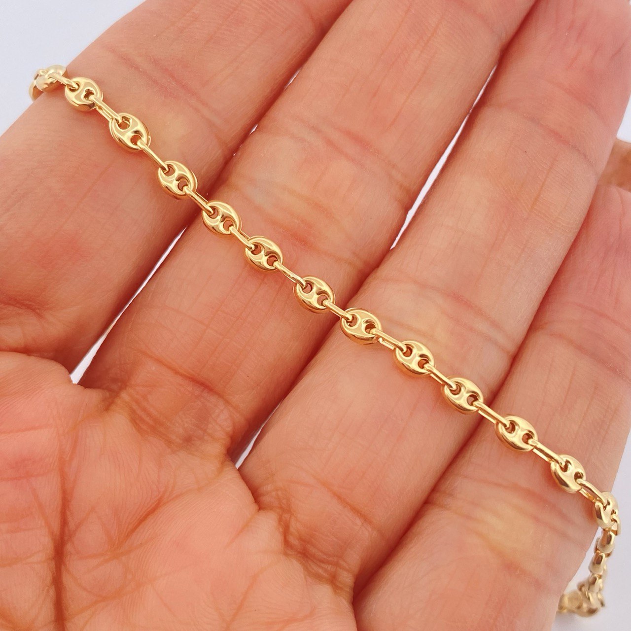 Bracelet GC 2.35gr / 7 1/2 in / 18K Gold