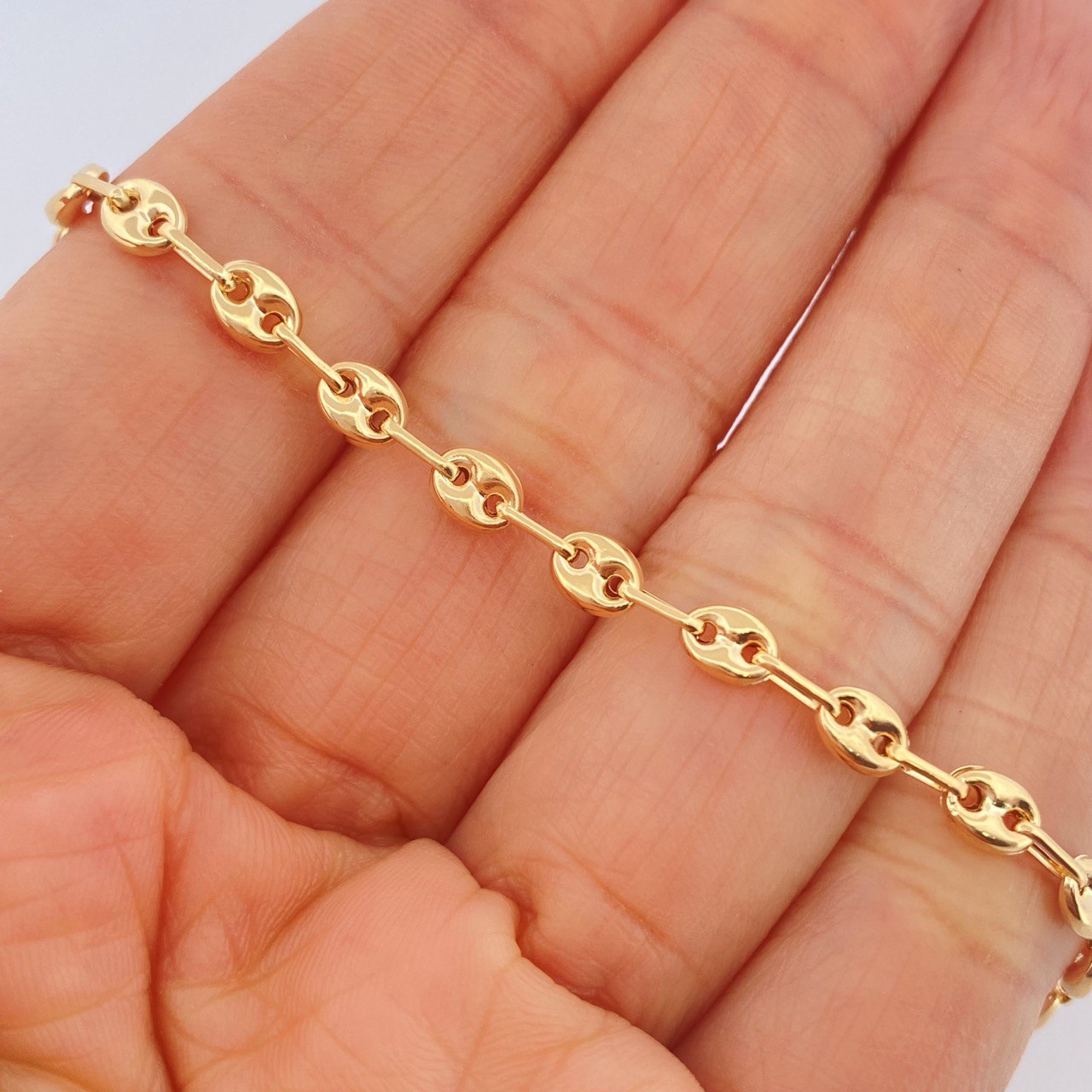 Bracelet GC 2.9gr / 7 1/2 in / 18K Gold