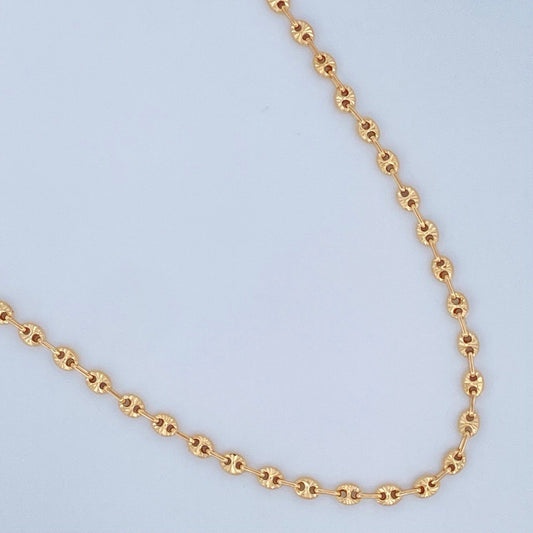 Cadena GC 6.3gr / 19 1/2 in / Oro Amarillo 18K &