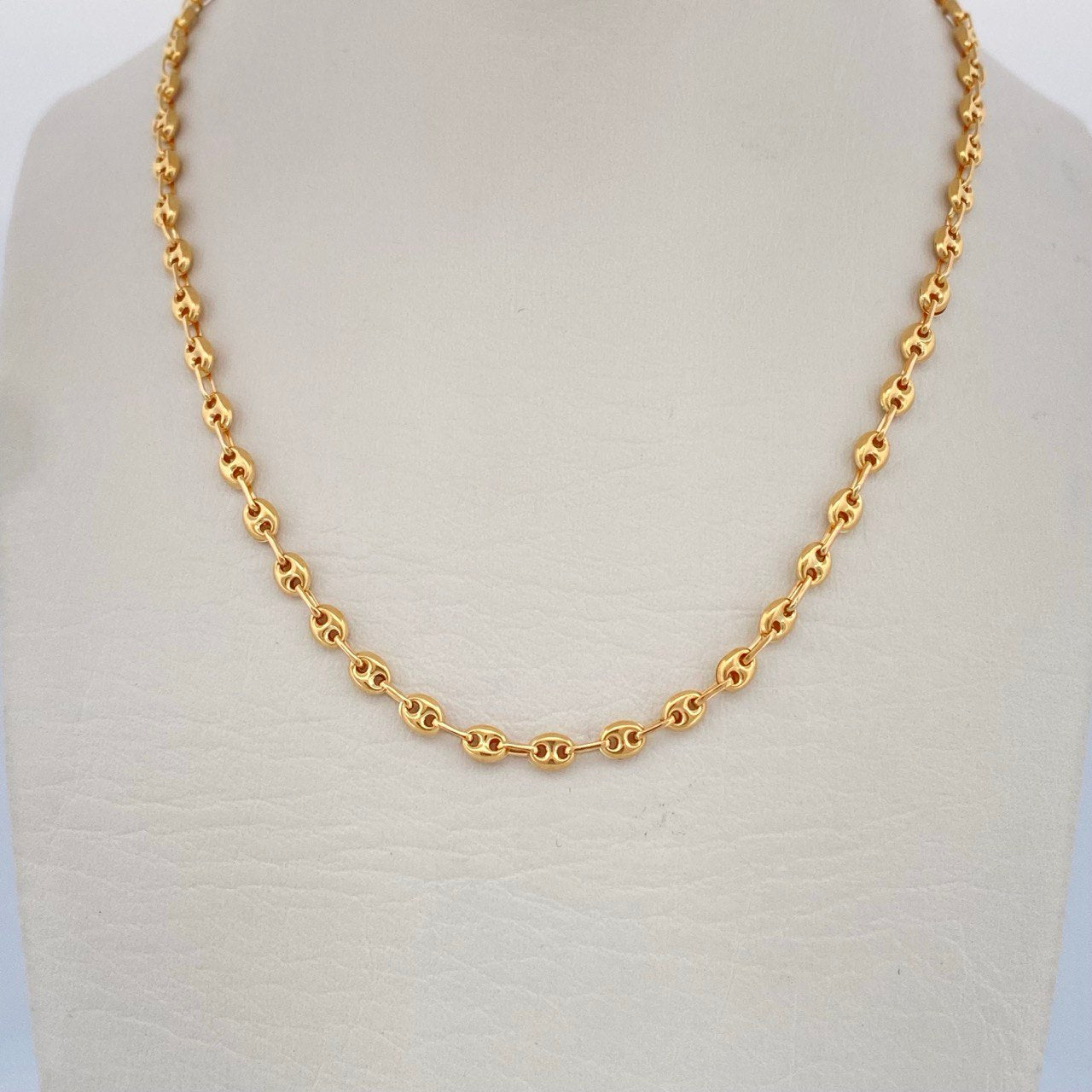Cadena GC 6.3gr / 21 1/2 in / Oro Amarillo 18K &