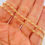 Cadena GC 6.3gr / 21 1/2 in / Oro Amarillo 18K &