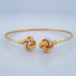 Bracelet Knot Hoop 4.75gr / 7 in / Three Golds +4 18K &