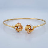 Bracelet Knot Hoop 4.75gr / 7 in / Three Golds +4 18K &