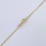 Set Cadena Veneciana 1.85gr/45cm/0.7mm+ Dije Libelula 0.35gr/1.4cm Troquelado Oro 18K (Oferta) &