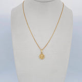 Set Cadena Veneciana 1.8gr/45cm/0.7mm + Dije San Benito 0.4gr/1.4cm Troquelado Oro 18K (Oferta) &