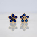 Topos Flor 0.7 g / in / 7.4 mm Oro Amarillo 18K