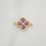 Charm Clover 1.65 g / 3/4 in Yellow Gold 18K
