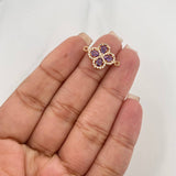 Charm Clover 1.65 g / 3/4 in Yellow Gold 18K