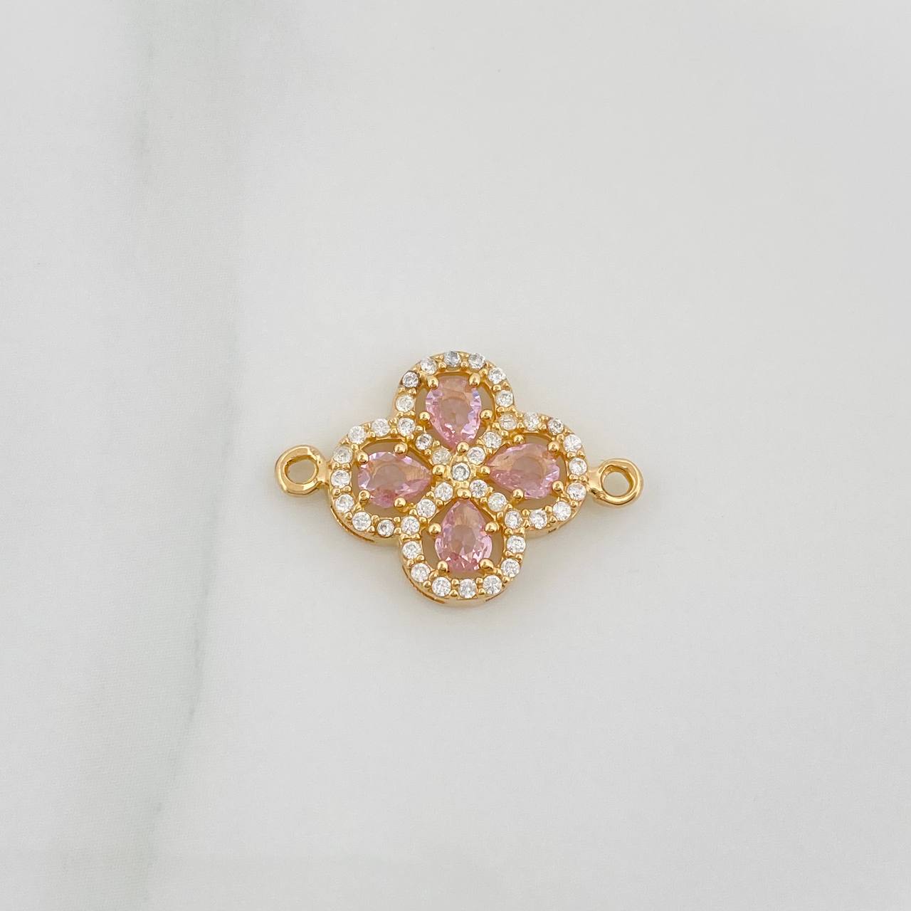 Charm Clover 1.7 g / 3/4 in Yellow Gold 18K