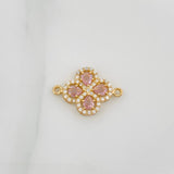 Charm Clover 1.7 g / 3/4 in Yellow Gold 18K