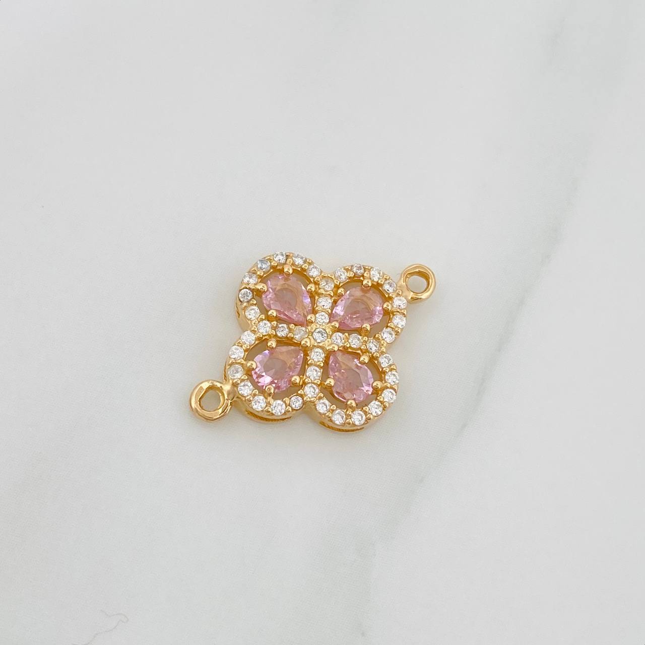 Charm Clover 1.7 g / 3/4 in Yellow Gold 18K