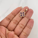 Dije Trebol 1.9 g / 1 in Oro Amarillo 18K