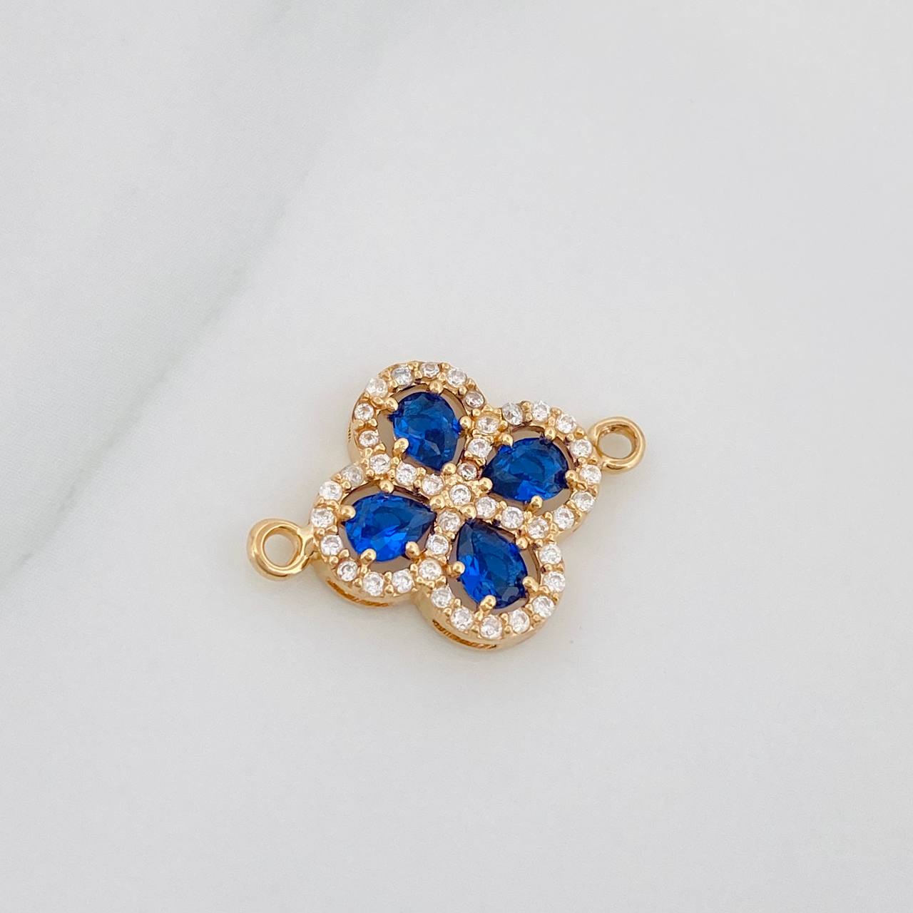 Charm Clover 1.65 g / 3/4 in 18K Yellow Gold