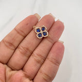 Herraje Trebol 1.75 g / 3/4 in Oro Amarillo 18K