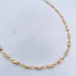 Rustic Barrel Chain 7.85gr / 51.7cm / 3.7mm 18K Yellow Gold $