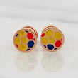 Topos Balón De Fútbol 0.7 g / in / 6.8 mm Oro Rosa 18K