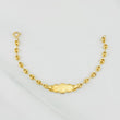 Pulso Bebé Gc Placa Nube 1.9g / 5 3/4 in / 3.46mm Oro Amarillo 18K