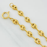 Pulso Bebé Gc Placa Nube 1.9g / 5 3/4 in / 3.46mm Oro Amarillo 18K