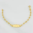 Pulso Bebé Gc Placa Nube 1.9g / 6 in / 3.56mm Oro Amarillo 18K