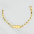 Bracelet Baby GC Nube 1.95g / 5 3/4 in / 3.4mm Yellow Gold 18K