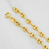 Pulso Bebé GC Placa Delfin 2.3g / 6 1/2 in / 3.86mm Oro Amarillo 18K