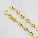 Pulso Bebé GC Placa Rectangular Trenzada 1.95g / 6 in / 3.49mm Oro Amarillo 18K