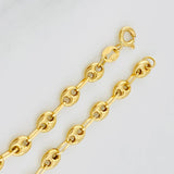 Pulso Bebé GC Placa Rectangular Trenzada 2.1g / 6 3/4 in / 3.68mm Oro Amarillo 18K