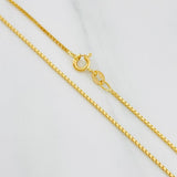 Venetian Chain 4.55g / 24 in / 1mm 18K Yellow Gold