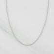 Military Chain 2.7g / 24 in / 0.9mm 18K White Gold