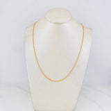 Singapore Chain 2.7g / 24 in / 1.5mm 18K Yellow Gold
