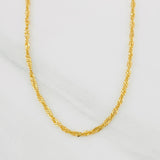 Singapore Chain 5.5g / 24 in / 2.1mm 18K Yellow Gold