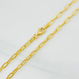 Box Chain 3.2g / 18 in / 2.6mm 18K Yellow Gold