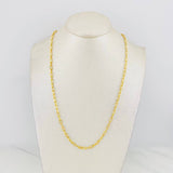 Box Chain 3.2g / 18 in / 2.6mm 18K Yellow Gold