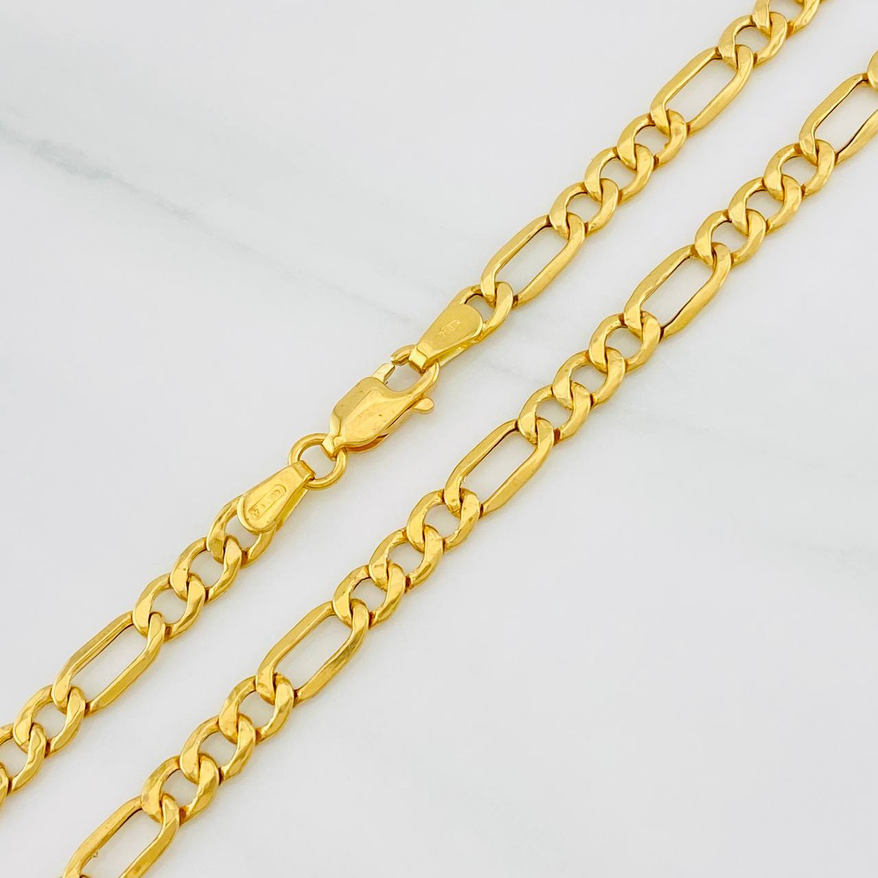Figaro Chain 9.2g / 24 in / 4.3mm 18K Yellow Gold
