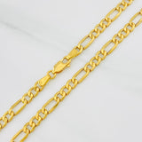 Figaro Chain 9.2g / 24 in / 4.3mm 18K Yellow Gold