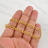 Figaro Chain 9.2g / 24 in / 4.3mm 18K Yellow Gold