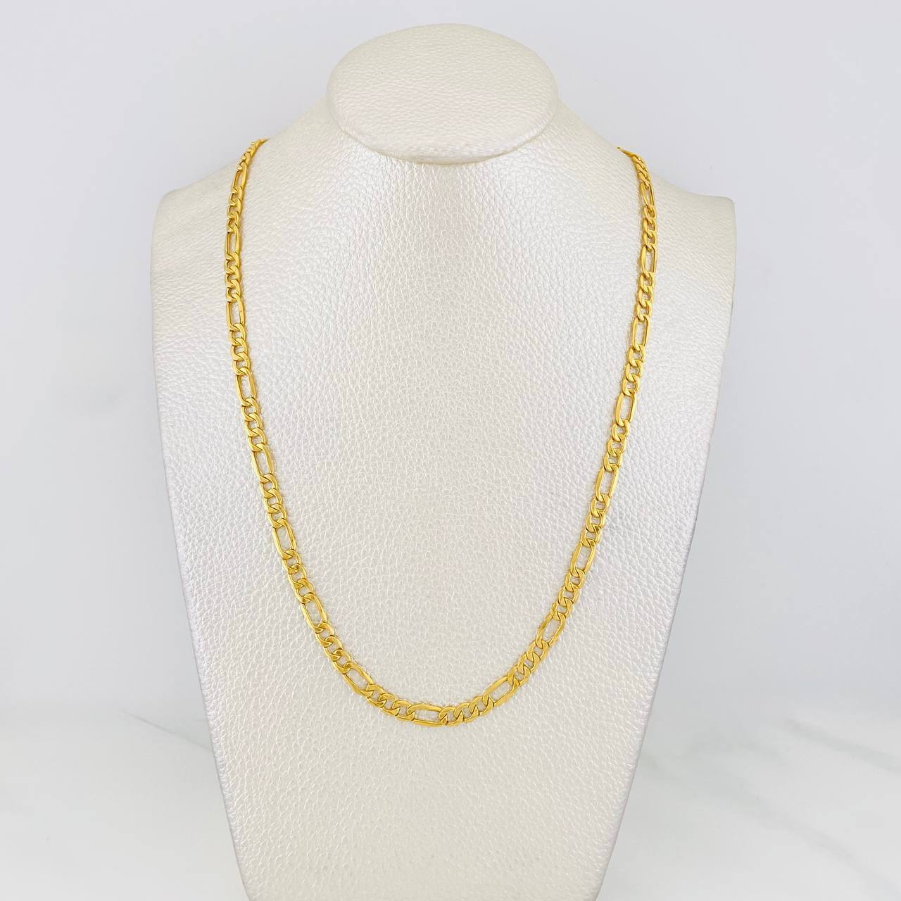 Figaro Chain 9.2g / 24 in / 4.3mm 18K Yellow Gold
