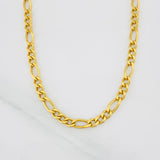 Figaro Chain 7.95g / 20 in / 3.8mm 18K Yellow Gold