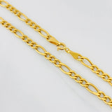 Figaro Chain 7.95g / 20 in / 3.8mm 18K Yellow Gold