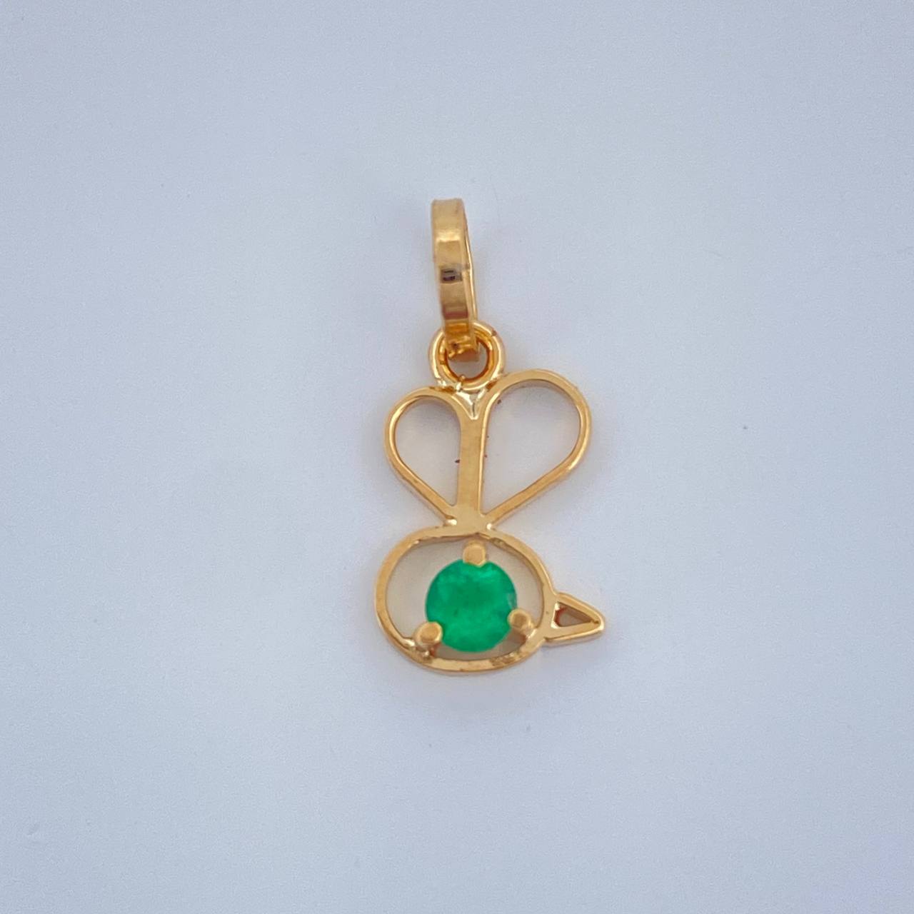 Pendant Silhouette Little Bee 0.45gr / 1/2 in / 18K Gold $