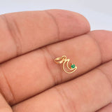 Pendant Moon Silhouette 0.3gr / 0.5in / 18K Gold $