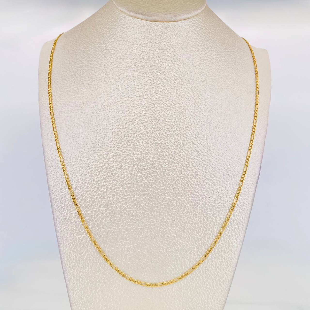 Figaro Chain 1.35g / 18 in / 1.5mm Yellow Gold 18K