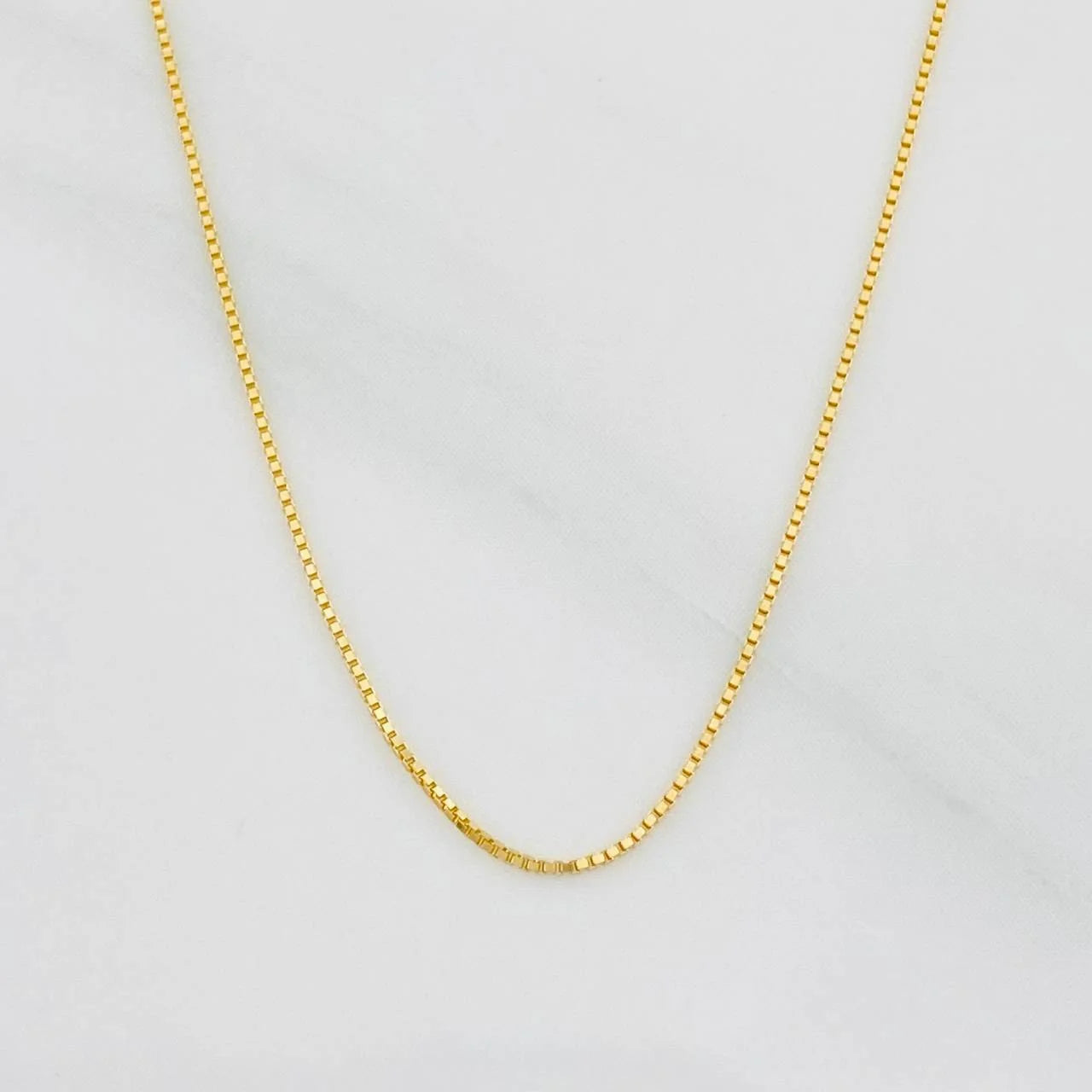 Cadena Veneciana 1.65g / 18 in / 1.55mm Oro Amarillo 18K