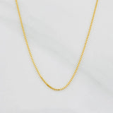 Cadena Veneciana 1.6g / 18 in / 1.55mm Oro Amarillo 18K