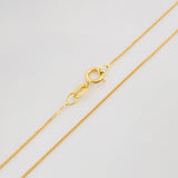 Cadena Veneciana 1.6g / 18 in / 0.63mm Oro Amarillo 18K