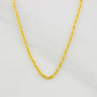 Rope Chain 1.35g / 20 in / 1.4mm 18K Yellow Gold