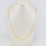 Rope Chain 1.35g / 20 in / 1.4mm 18K Yellow Gold