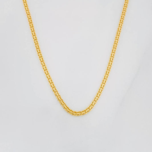 Bismark Chain 3.35g / 24 in / 1.4mm Yellow Gold 18K